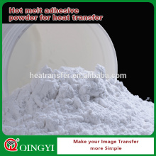 White PU adhesive powder for hot melt glue with thickness increase&water absorption